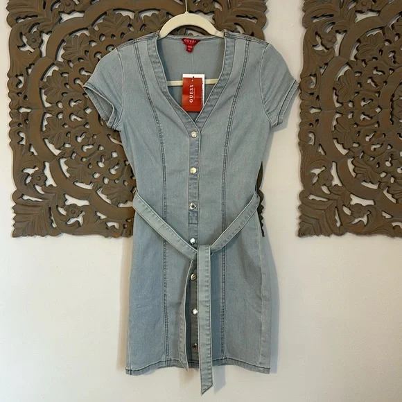 GUESS Denim Dress - Picture 1 of 3
